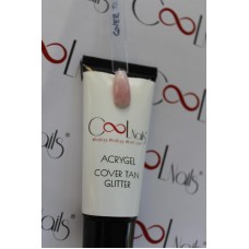 Acrygel Cover Tan Glitter 60ml
