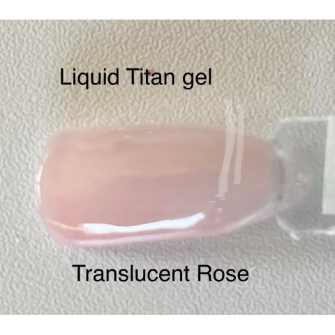 Liquid Titan Gel Translucent Rose 15ml