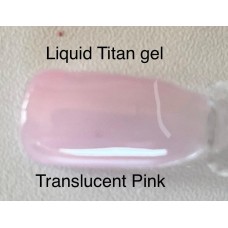 Liquid Titan Gel Translucent Pink 15ml